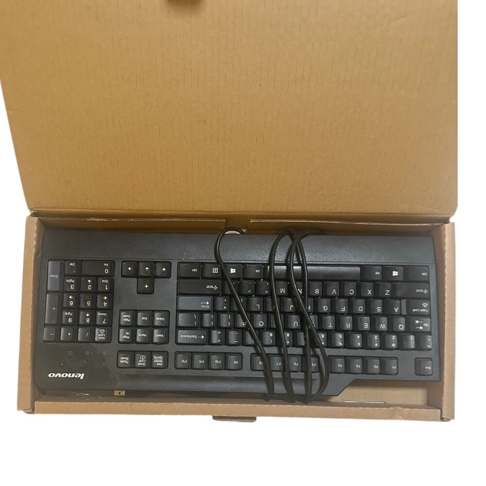 Lenovo Preferred Pro USB Black Wired Keyboard